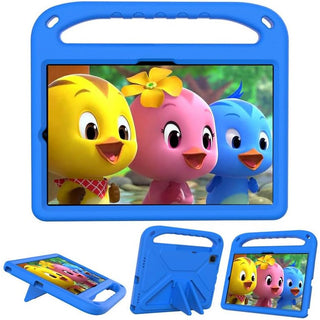 Husa copii pentru Lenovo Tab M8, 8", Sigloo, stand Built-in, Protectie 360, Albastru