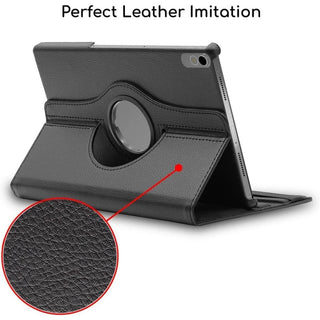 Husa rotativa 360 Sigloo, pentru Lenovo Tab K10/Tab M10 Plus(TB-X606), 10.3", Smart Cover, Piele Ecologica, Negru