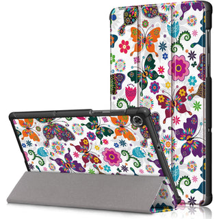 Husa Slim Sigloo, Smart Cover, Trifold, pentru tableta Lenovo Tab M9, TB-310FU, 9", Butterfly