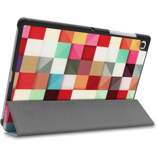 Husa Slim Sigloo, Smart Cover, Trifold, pentru tableta Lenovo Tab M9, TB-310FU, 9", Mosaic