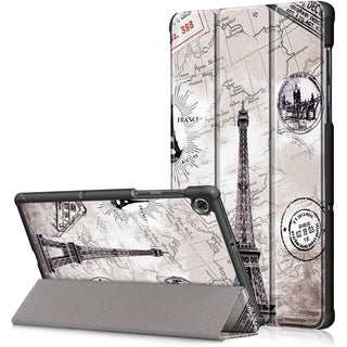 Husa Slim Sigloo, Smart Cover, Trifold, pentru tableta Lenovo Tab M9, TB-310FU, 9", Paris