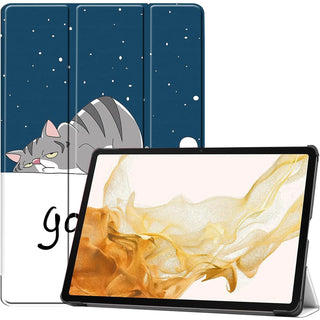 Husa Slim Sigloo, Smart Cover, Trifold, pentru Lenovo Tab P11 Pro( 2nd Gen), (TB-132FU/TB-138FU), 11.2", Good Night