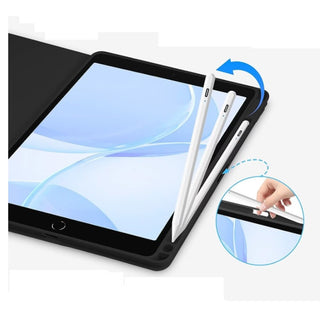 Husa premium office Sigloo, tip mapa, pentru tableta Nokia T20 2021, 10.4", piele sintetica, suport Smart Pen, Black