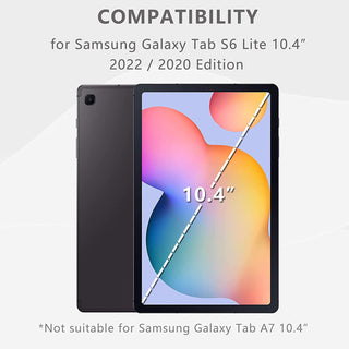 Husa Slim Sigloo, Smart Cover, Trifold, pentru tableta Samsung Galaxy Tab S6 Lite/P610 2022, 10.4", ColorFull Tree