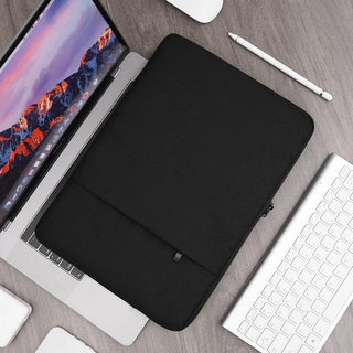 Husa universala pentru notebook sau tableta 13 -15.6 inch tip mapa, Sigloo, Black
