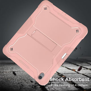Pachet 360 Husa pentru tableta Samsung Galaxy Tab S10 FE+, 13.1", Sigloo, Roz, cu folie de sticla inclusa 9H, protectie 360