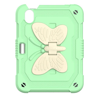 Husa premium Sigloo pentru Apple iPad Mini 7/6 (2024/2021), 8.3", Protectie Completa, Suport Creion, Stand Fluture, Curea Umar, Antisok, Verde Menta