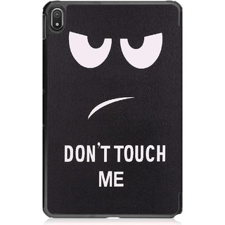 Husa pentru Samsung Galaxy Tab S11(2025), Sigloo, Slim, Smart Cover, Trifold, 11", Don"t Touch Me